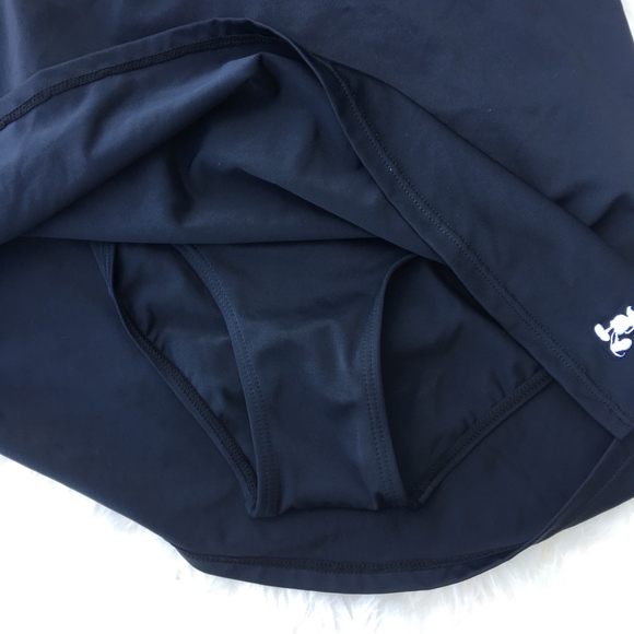 NWOT Disney Perks Black/White 1-piece Swimsuit - Picture 3 of 8